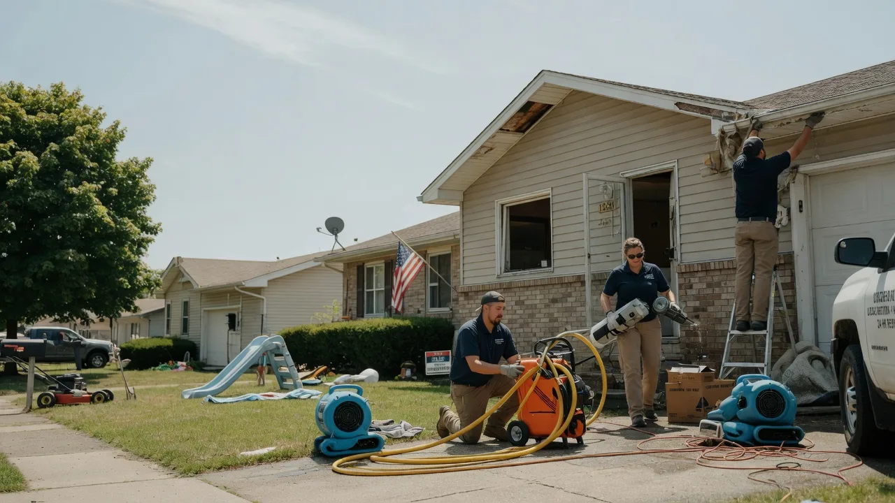 Water Damage Restoration in Moran, KS near me